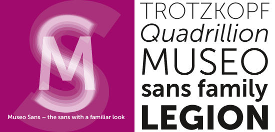 Museo Sans font