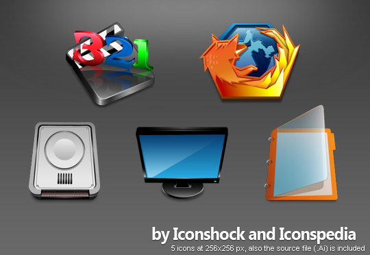 Free System Replacement Icons by IconShock