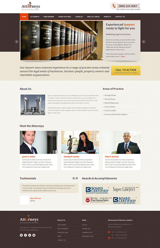 attorney theme